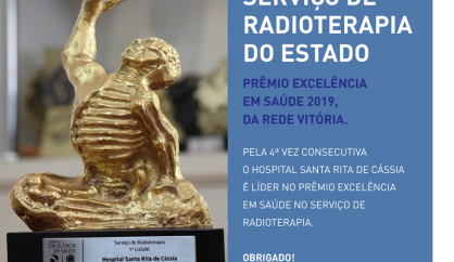  AFECC-Hospital Santa Rita de Cássia conquista Prêmio Excelência em Saúde 2019